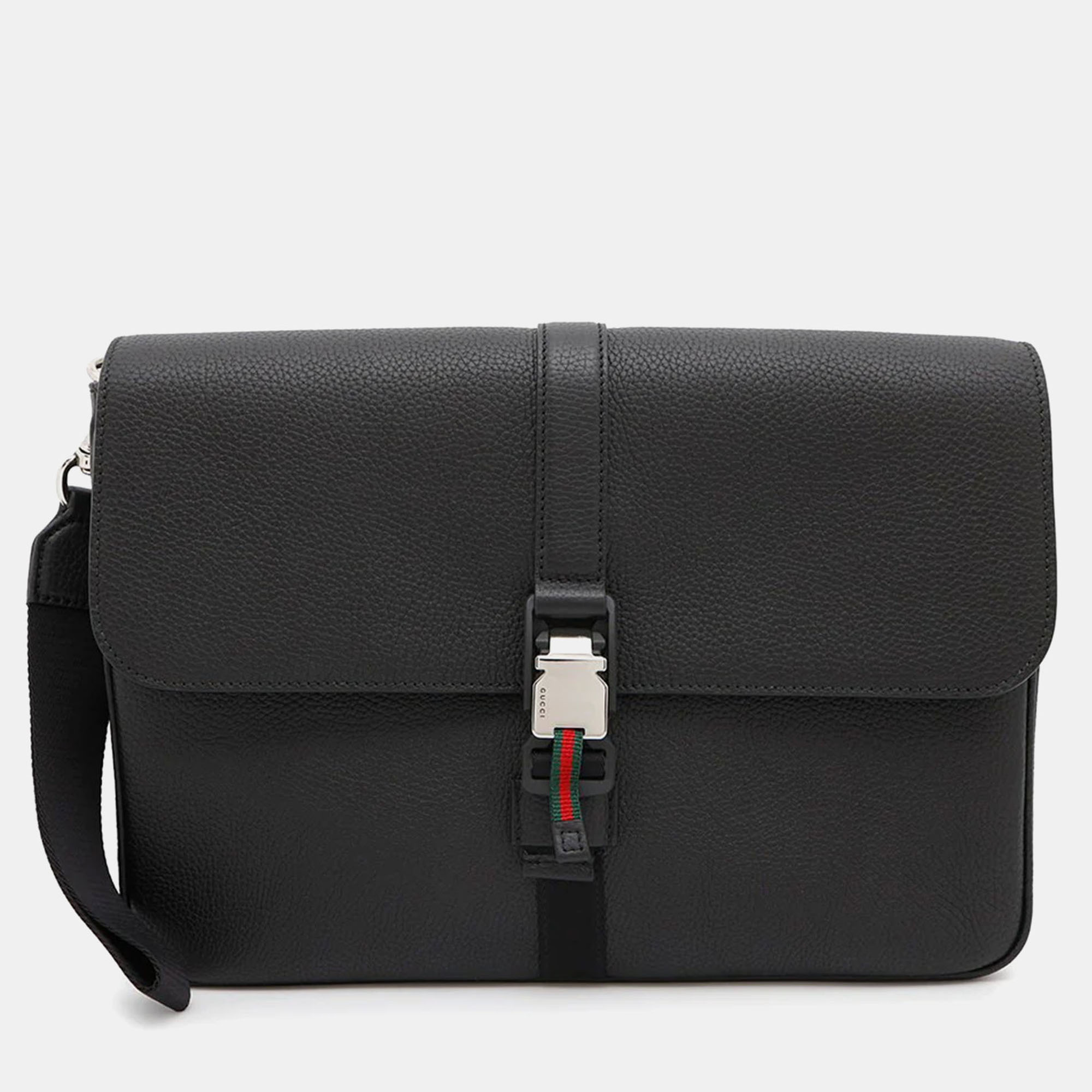 

Gucci Business Medium Black Leather Bag
