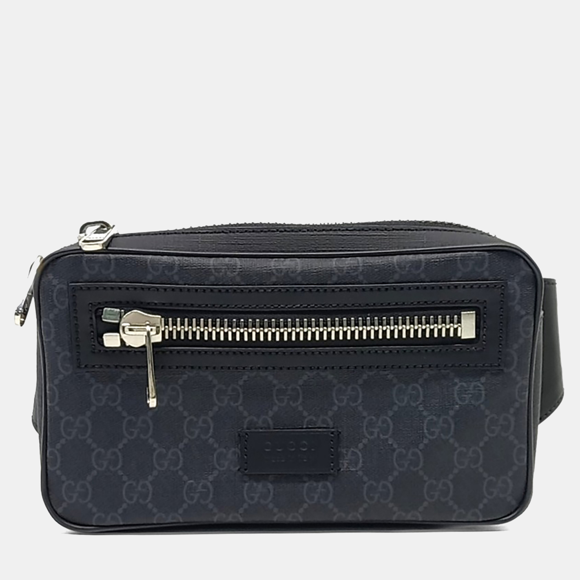 

Gucci Grey PVC Supreme Belted Hip Sack