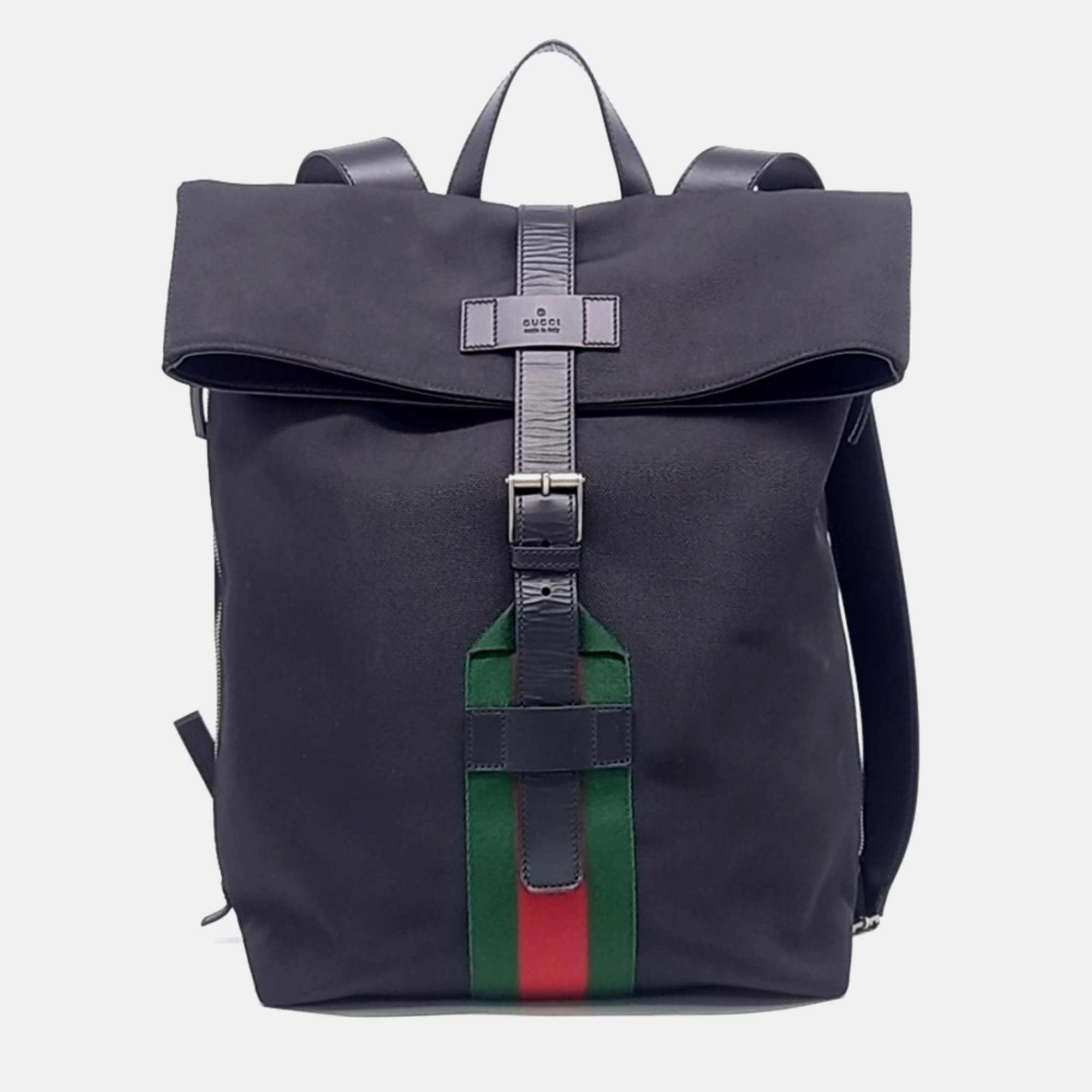 

Gucci Black Canvas Techno Backpack (619749)