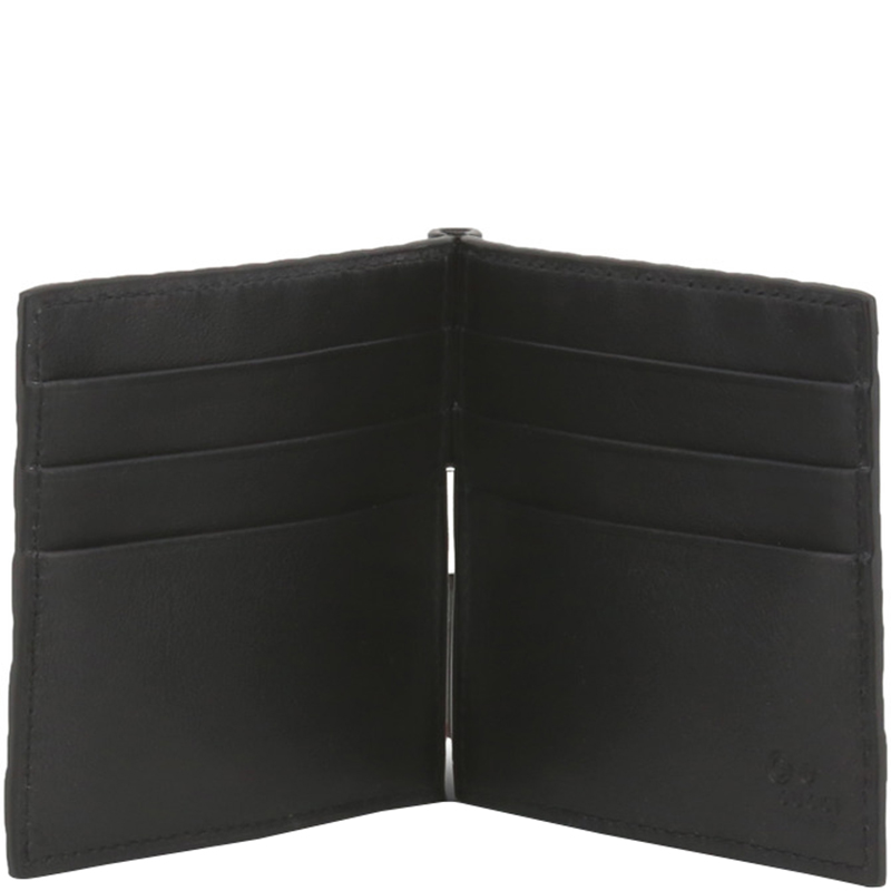 

Gucci Black Microguccissima Leather Bifold Wallet