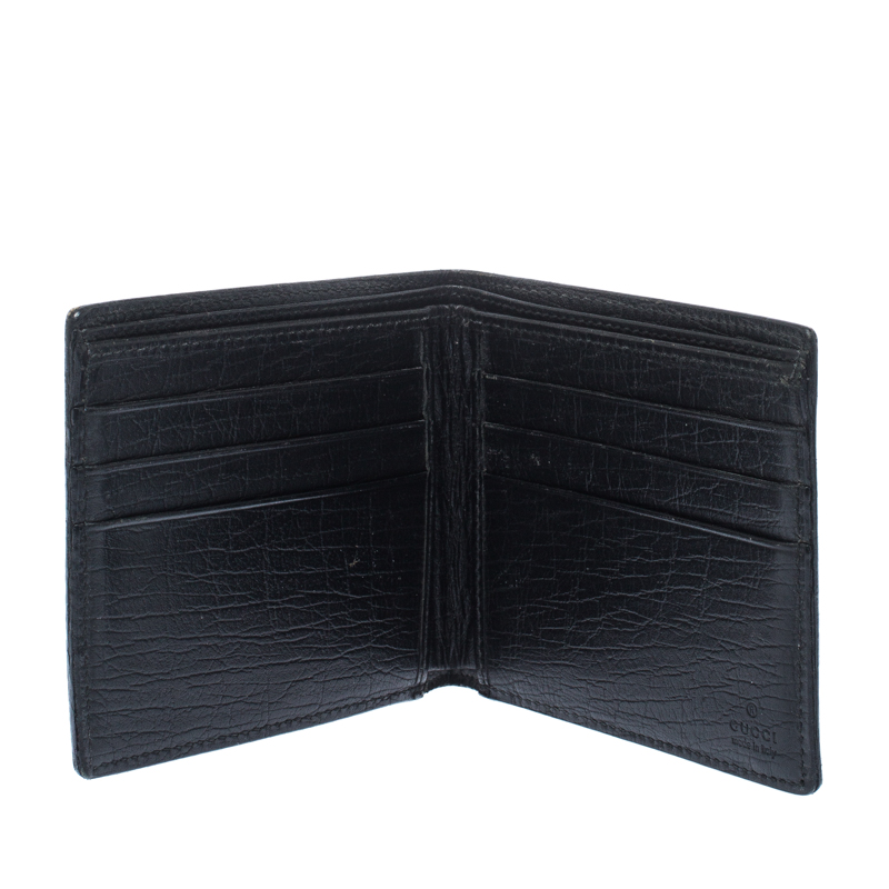 

Gucci Black GG Supreme Canvas Bifold Wallet