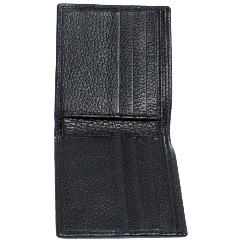 

Gucci Black Web Canvas and Leather Bifold Wallet