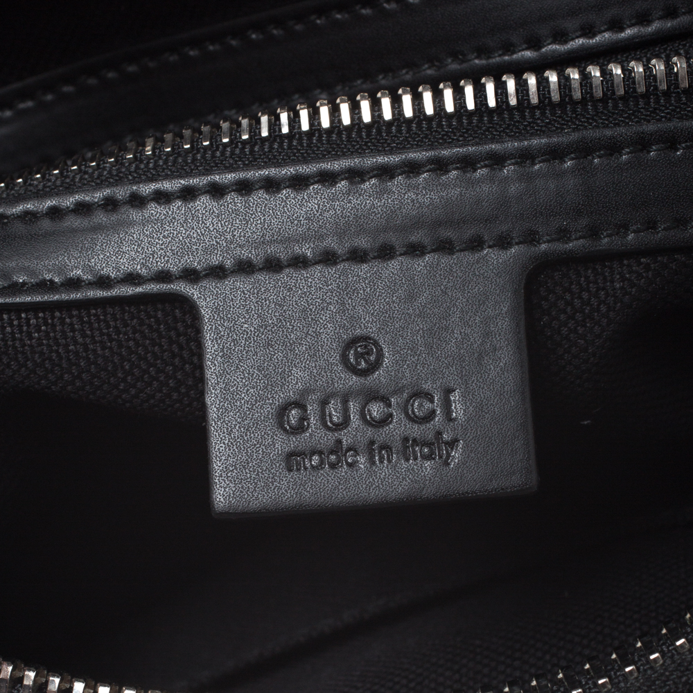 Gucci Black GG Supreme Canvas Belt Bag QFB0010LKB059