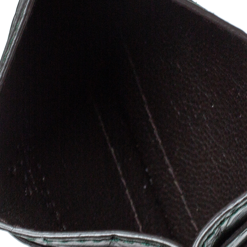 

Gucci Dark Green Alligator Card Holder