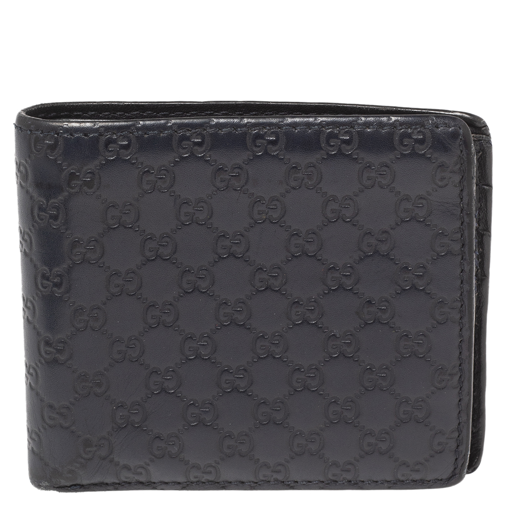 gucci black men's wallet