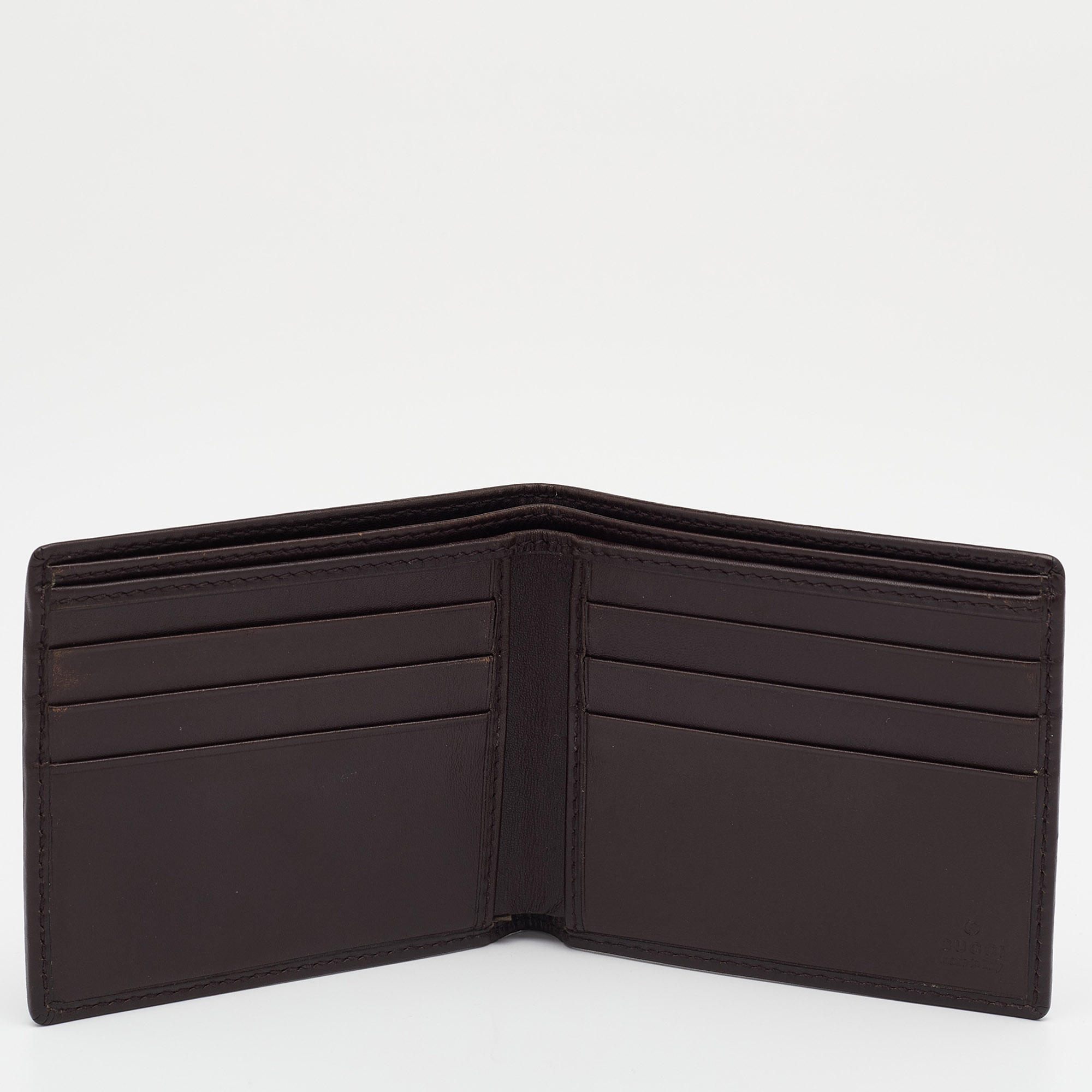 

Gucci Beige/Brown GG Canvas and Leather Bifold Wallet