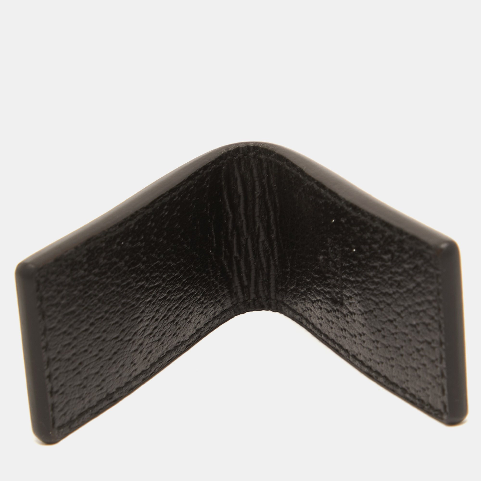 

Gucci Black Leather Animalier Money Clip