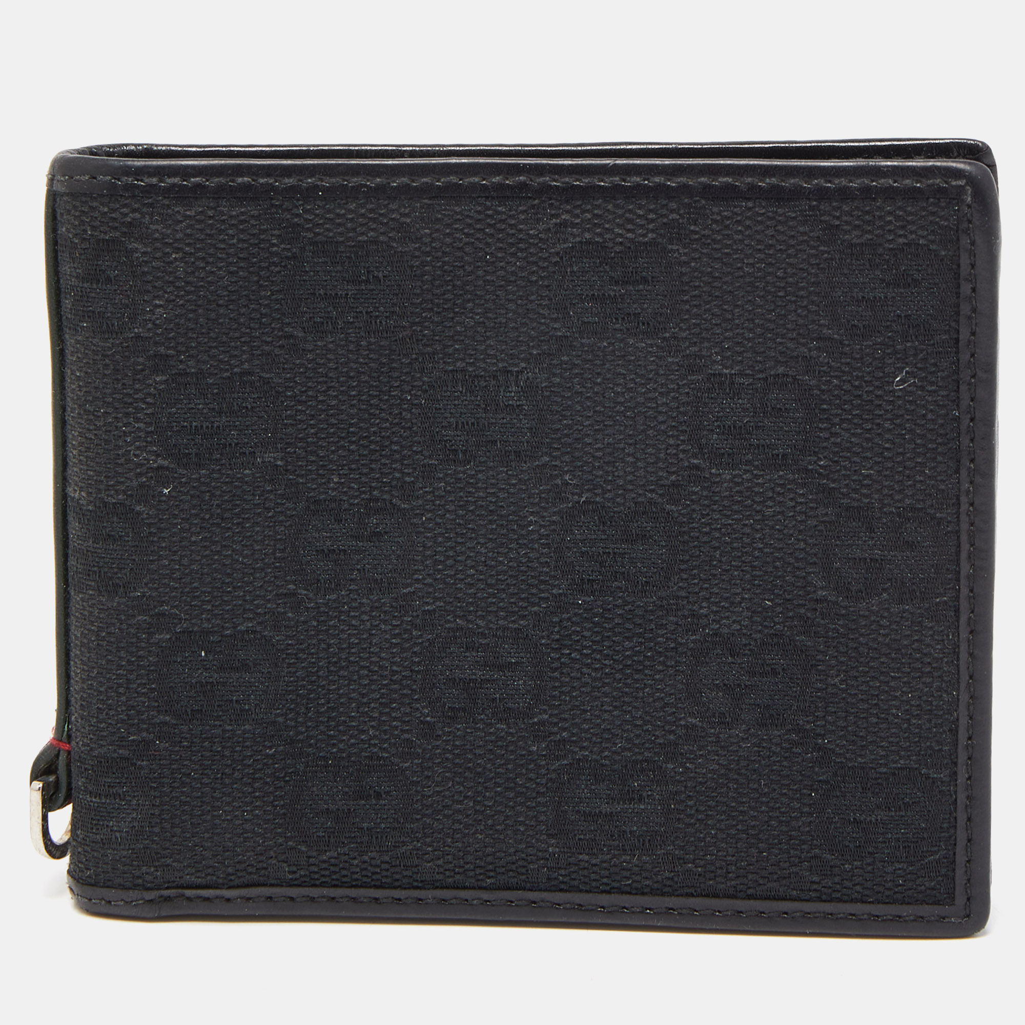 Gucci Black Leather Wallet (Pre-Owned)