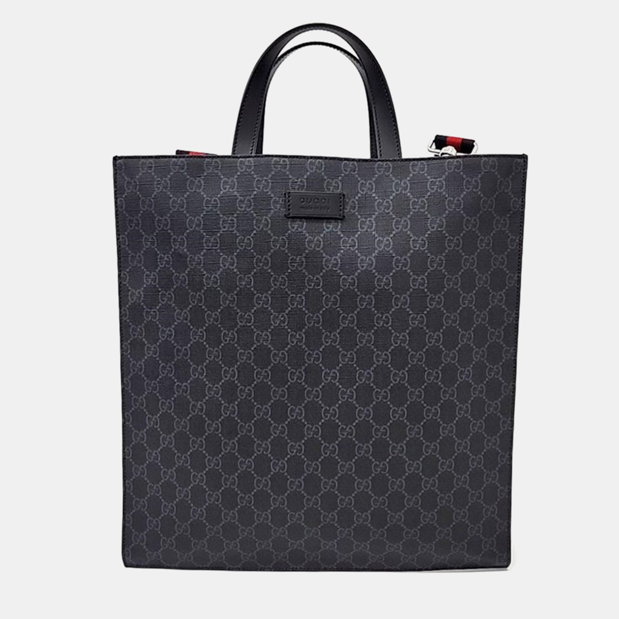 

Gucci Soft GG Supreme Tote and Shoulder Bag, Grey