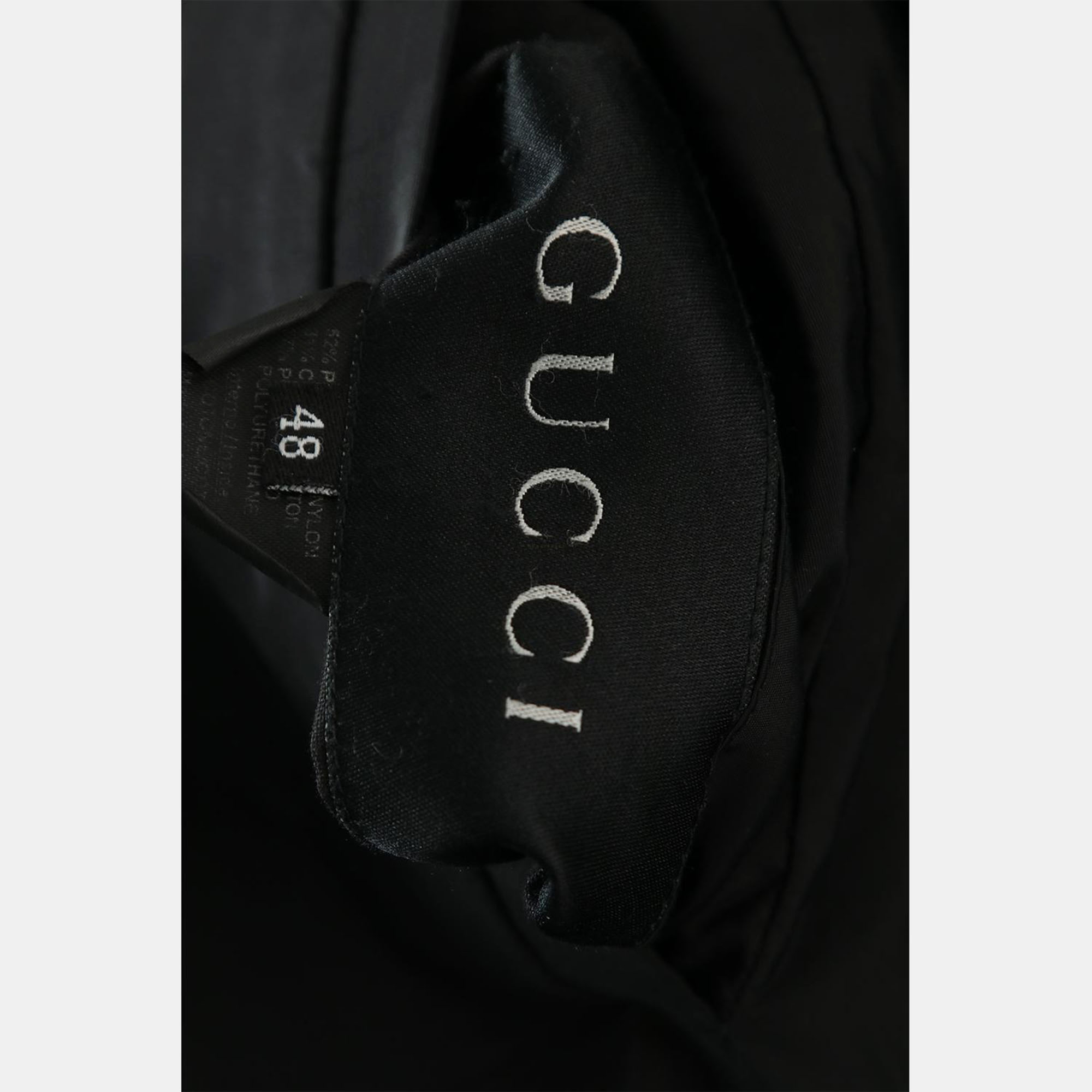 Gucci Reversible Nylon Long Zipped Jacket 