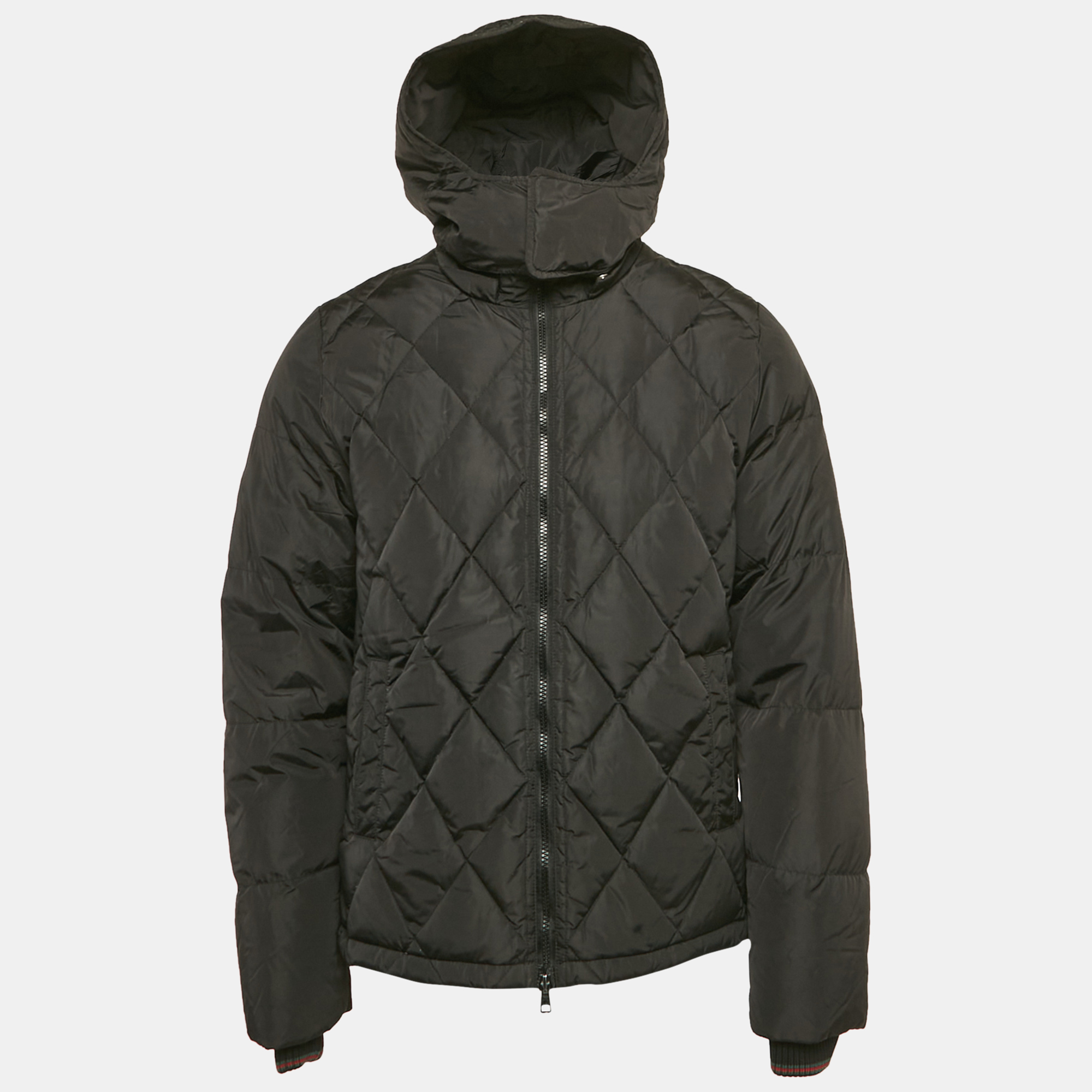 

Gucci Black Quilted Puffer Jacket M