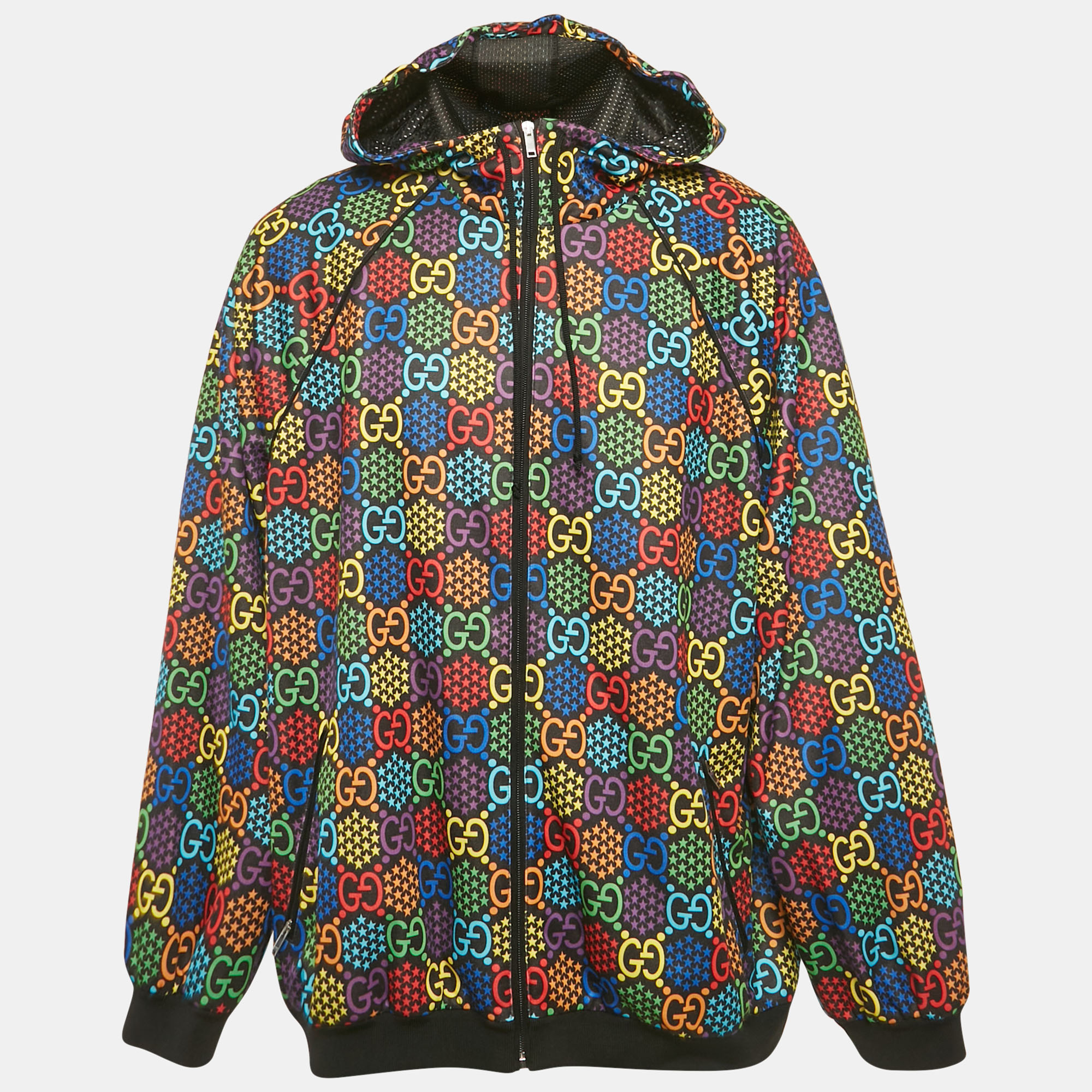 

Gucci Multicolor GG Psychedelic Jersey Jacket XL
