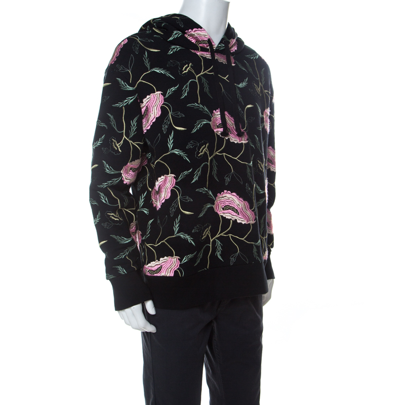 gucci floral hoodie