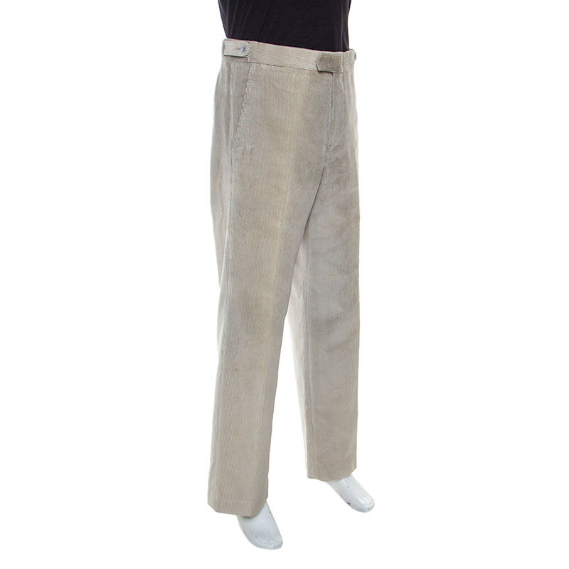 

Gucci Beige Cotton Corduroy Trousers