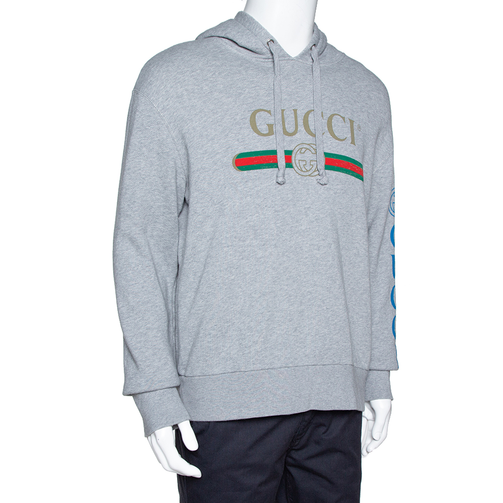 grey gucci hoodie