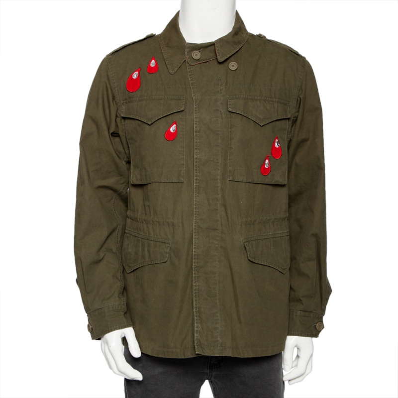 gucci military jacket