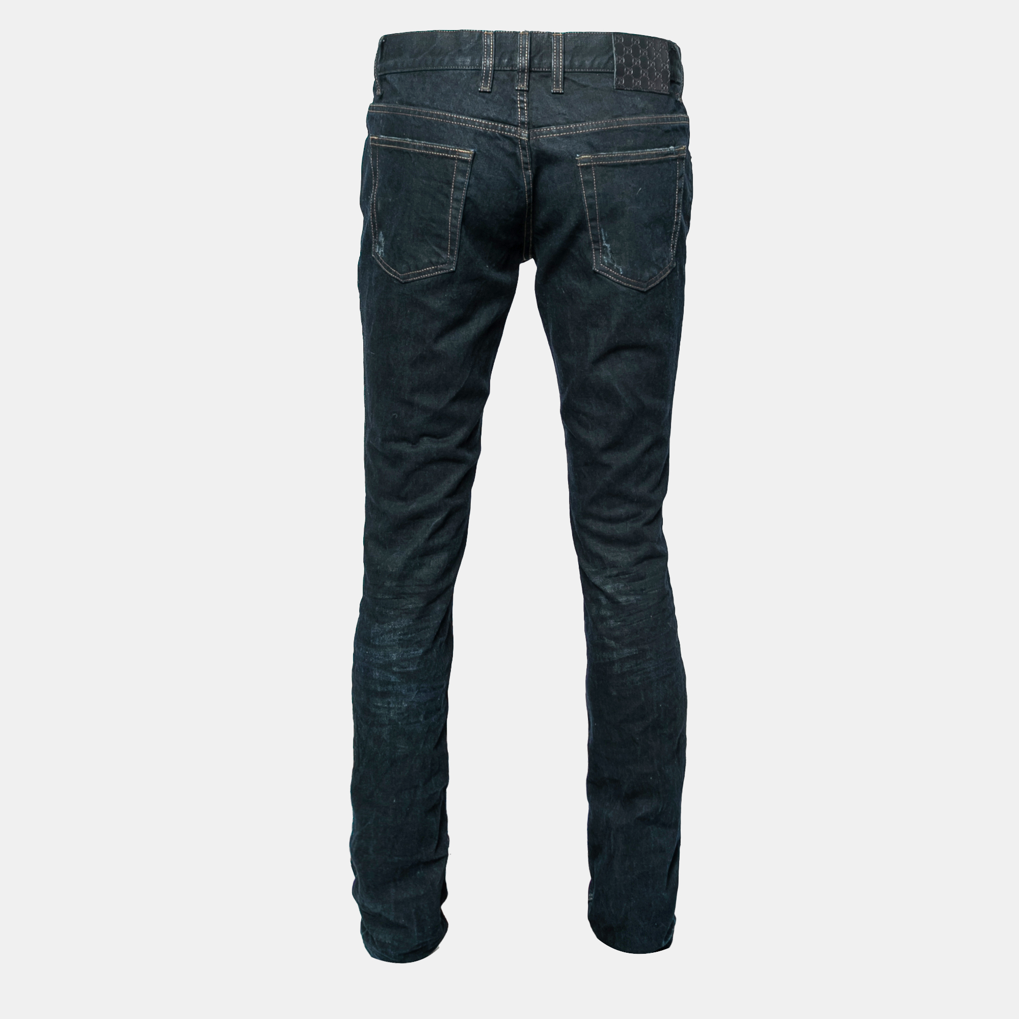 

Gucci Blue Denim Skinny Jeans