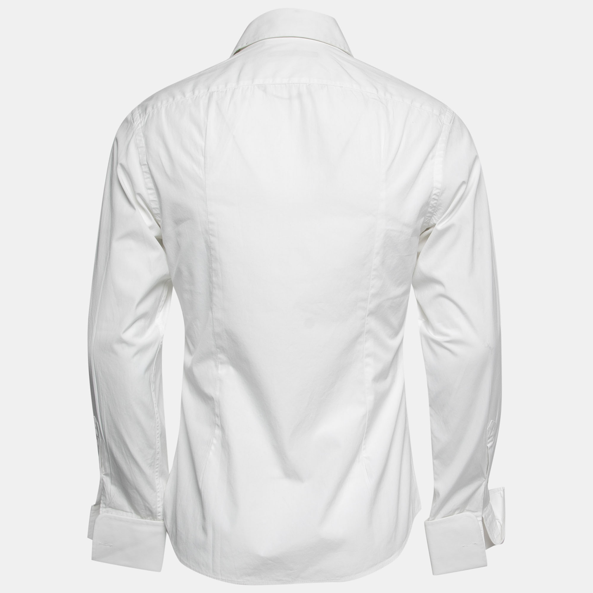 

Gucci White Poplin Button Front Shirt