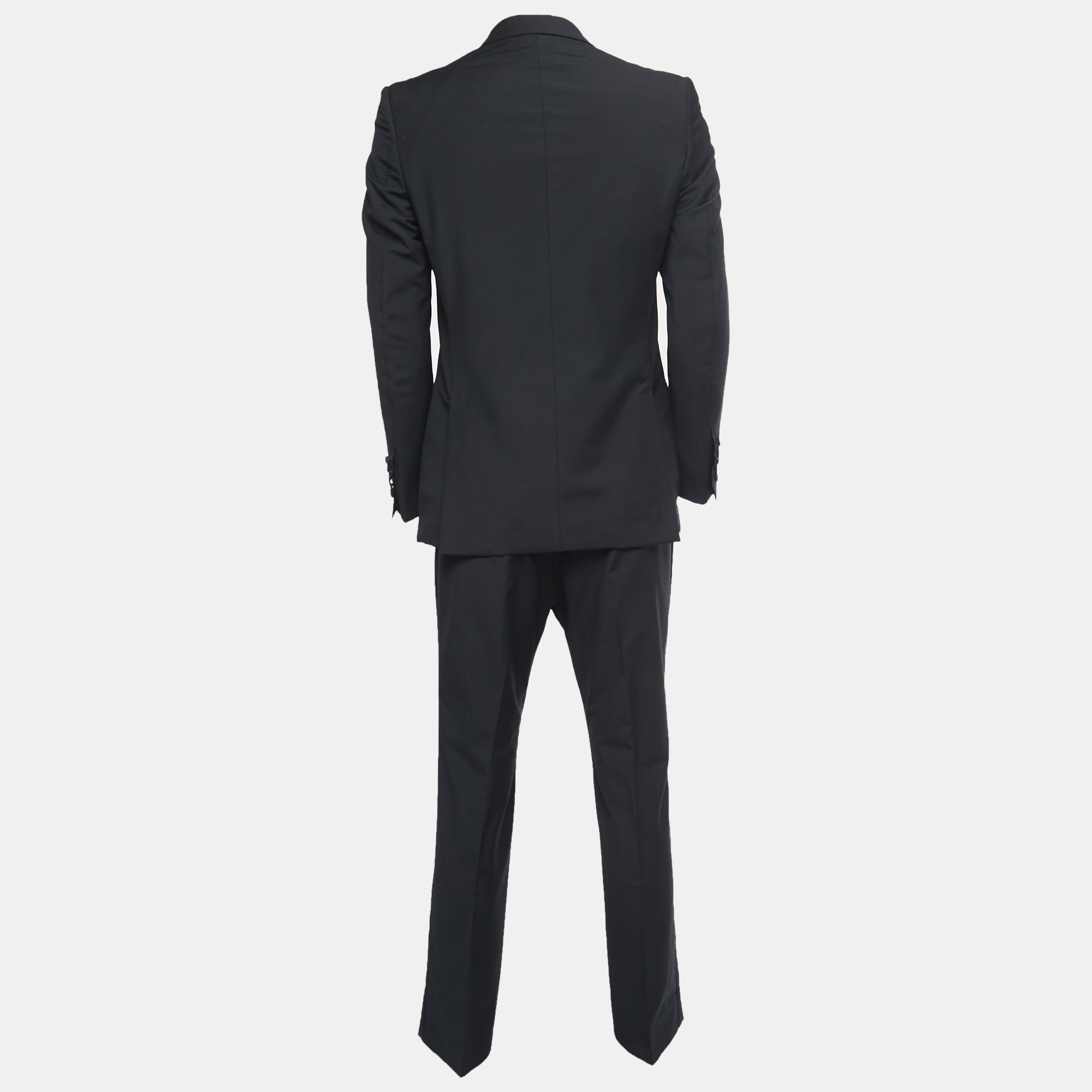 

Gucci Black Wool Blazer Pant Suit