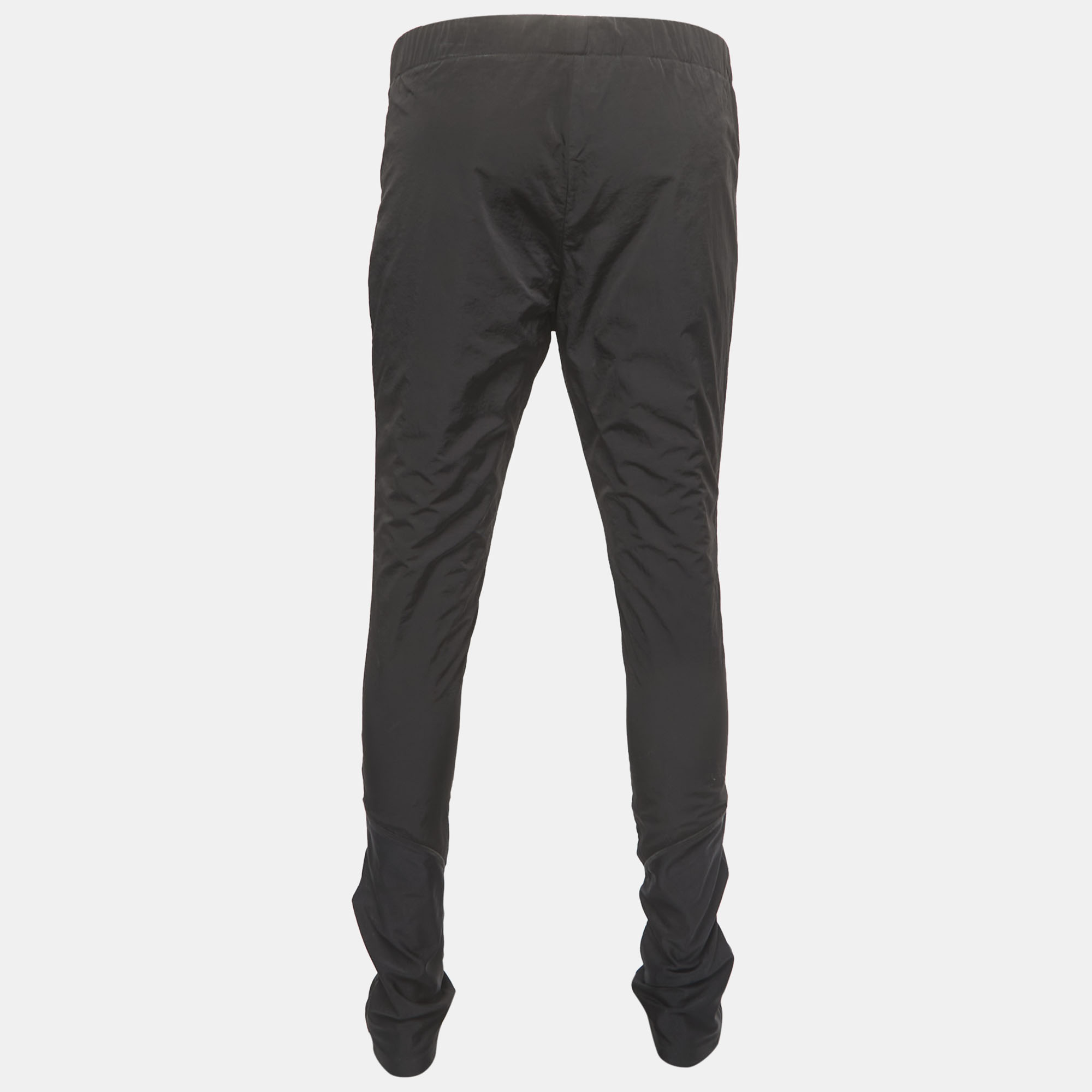 

Gucci Black Synthetic Web Intarsia Track Pants