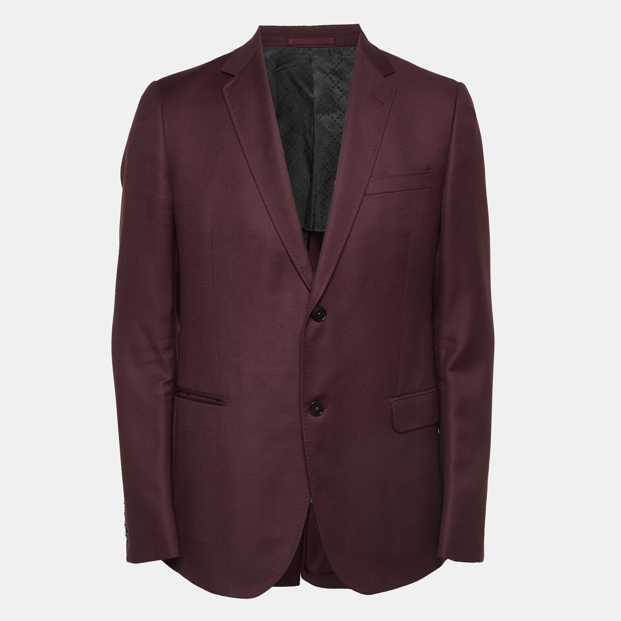 

Gucci Purple Wool Blend Single Breasted Blazer