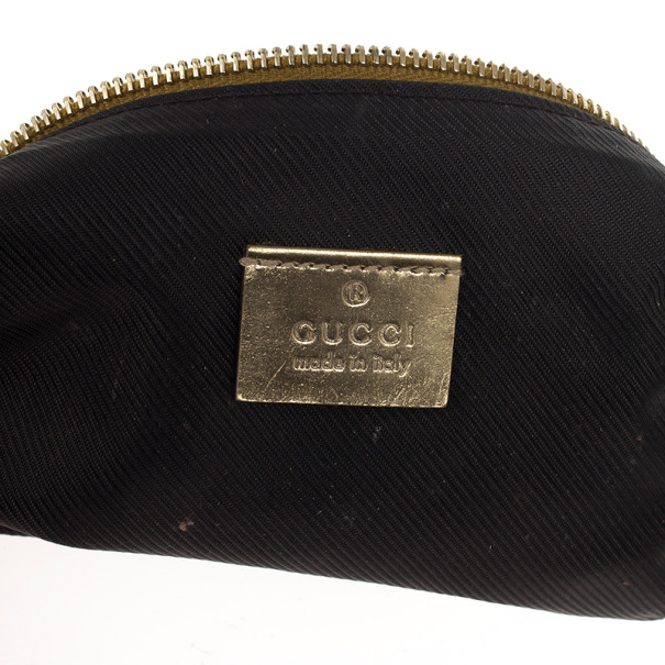 Gucci, Makeup, Black Velvet Gucci Beauty Makeup Bag