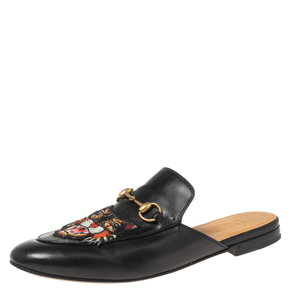 gucci cat mules