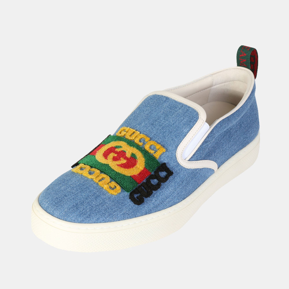 

Gucci Blue Dublin Loafer Sneakers UK 7 EU