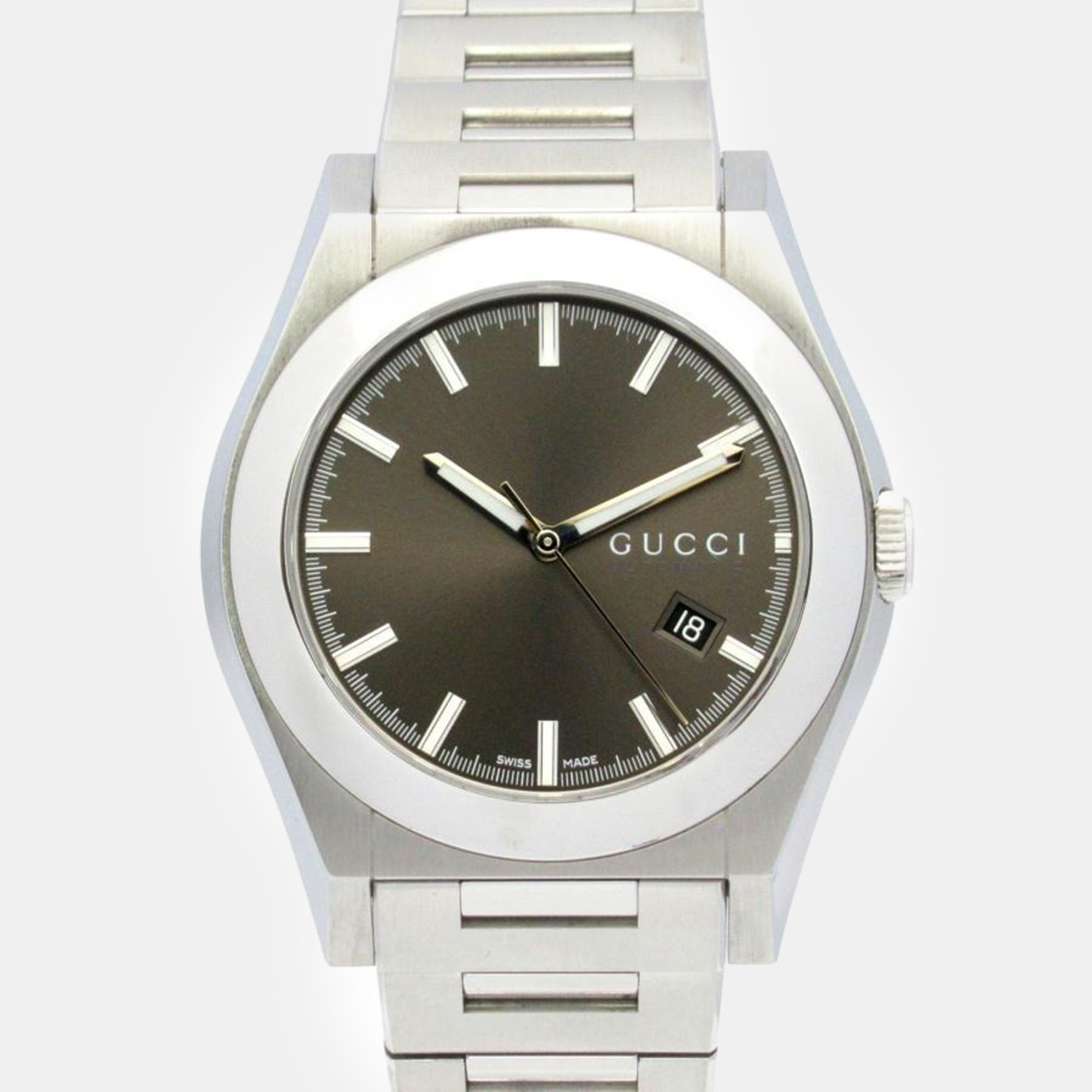 

Gucci Grey Stainless Steel Pantheon