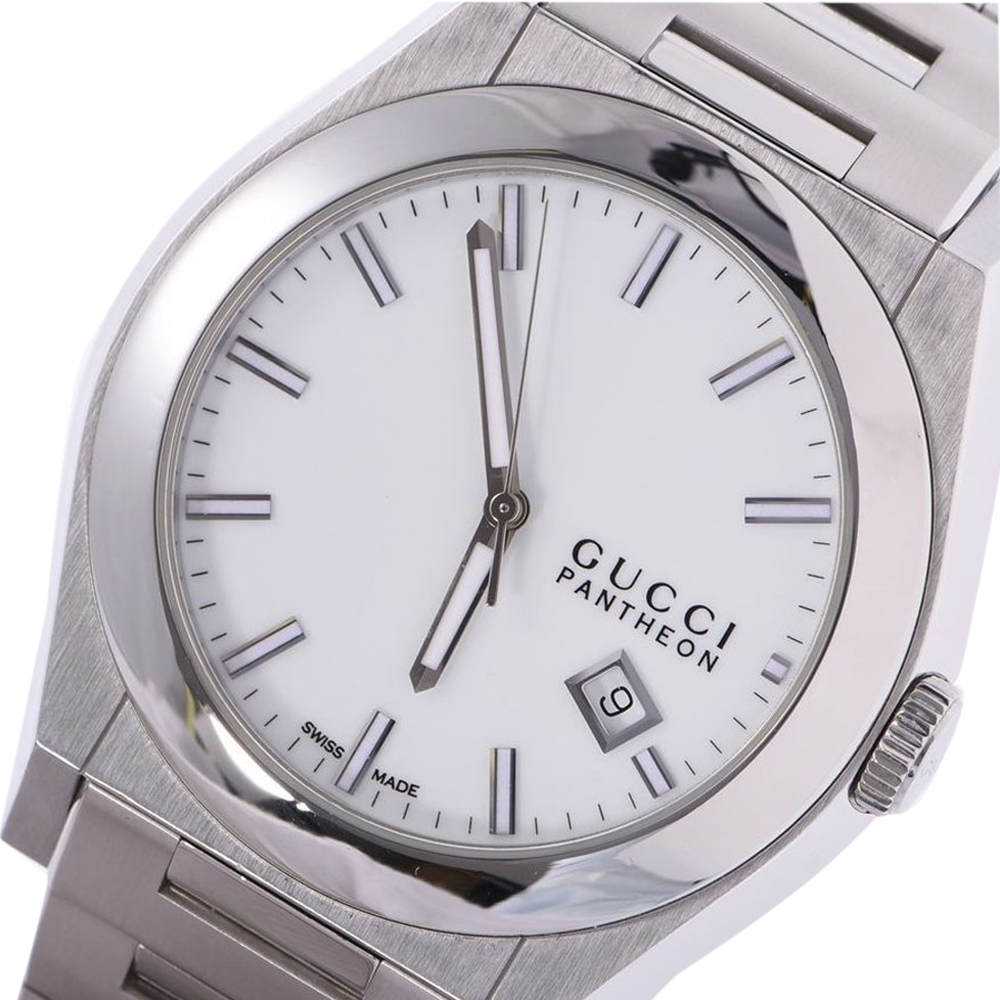 

Gucci White Stainless Steel Pantheon