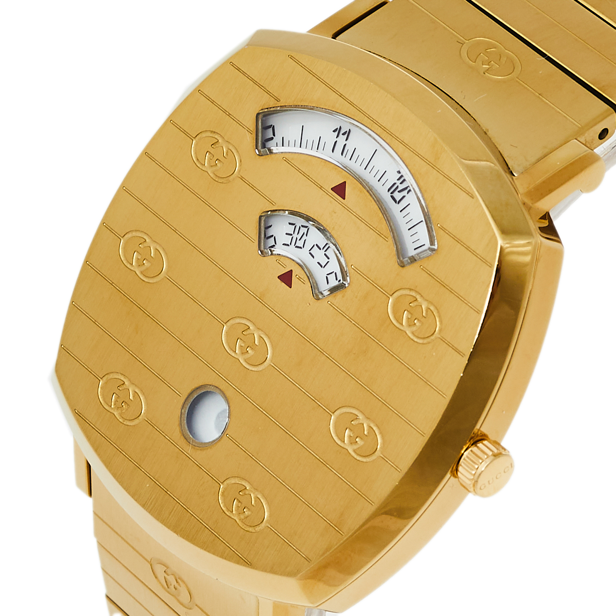 

Gucci Yellow Gold PVD Stainless Steel Grip, White