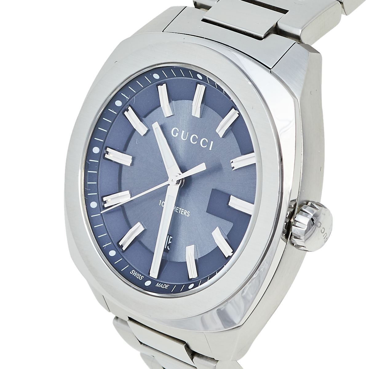 

Gucci Blue Stainless Steel GG2570 YA142303 Men's Wristwatch
