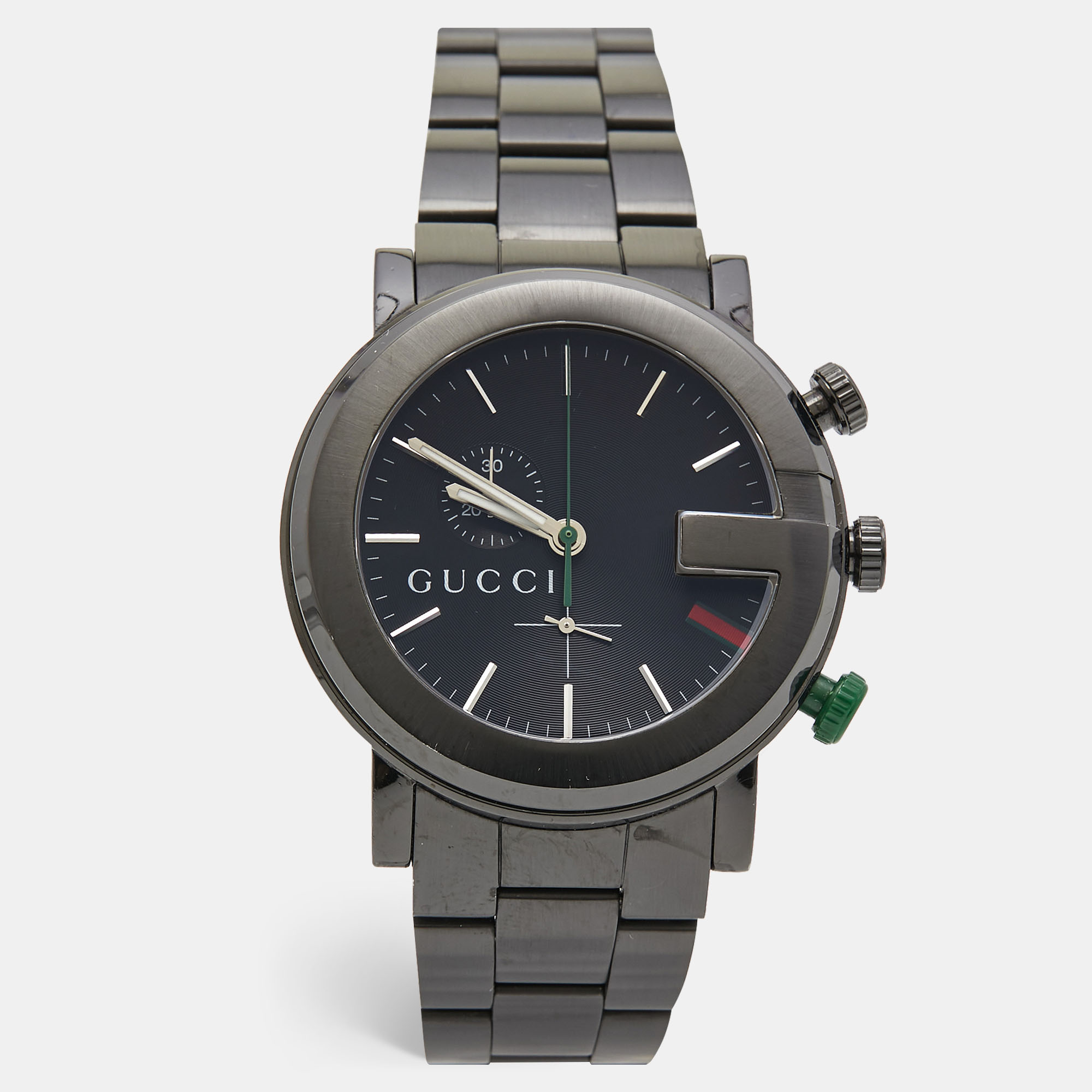 

Gucci Black PVD Coated Stainless Steel G-Chrono YA101331 Men's Wristwatch
