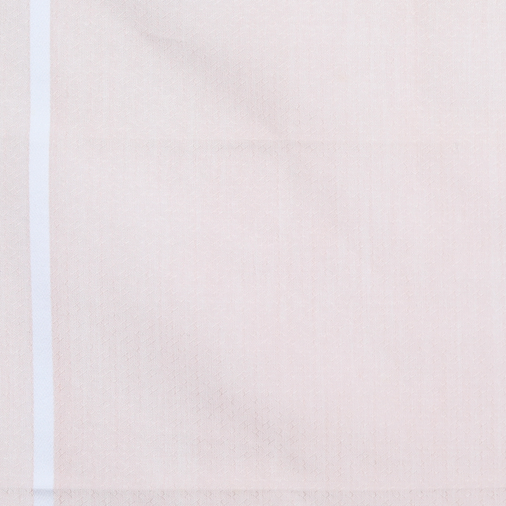 

Hermes Pink D'H Cotton Jacquard Handkerchief