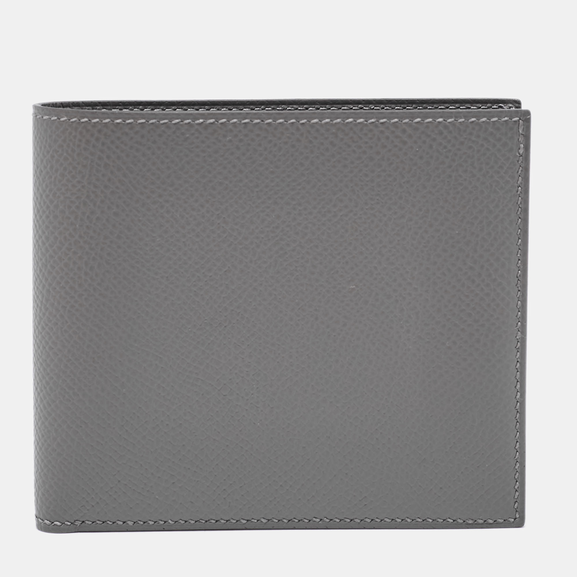 

Hermes Gris Epsom Leather MC² Copernic Wallet, Grey