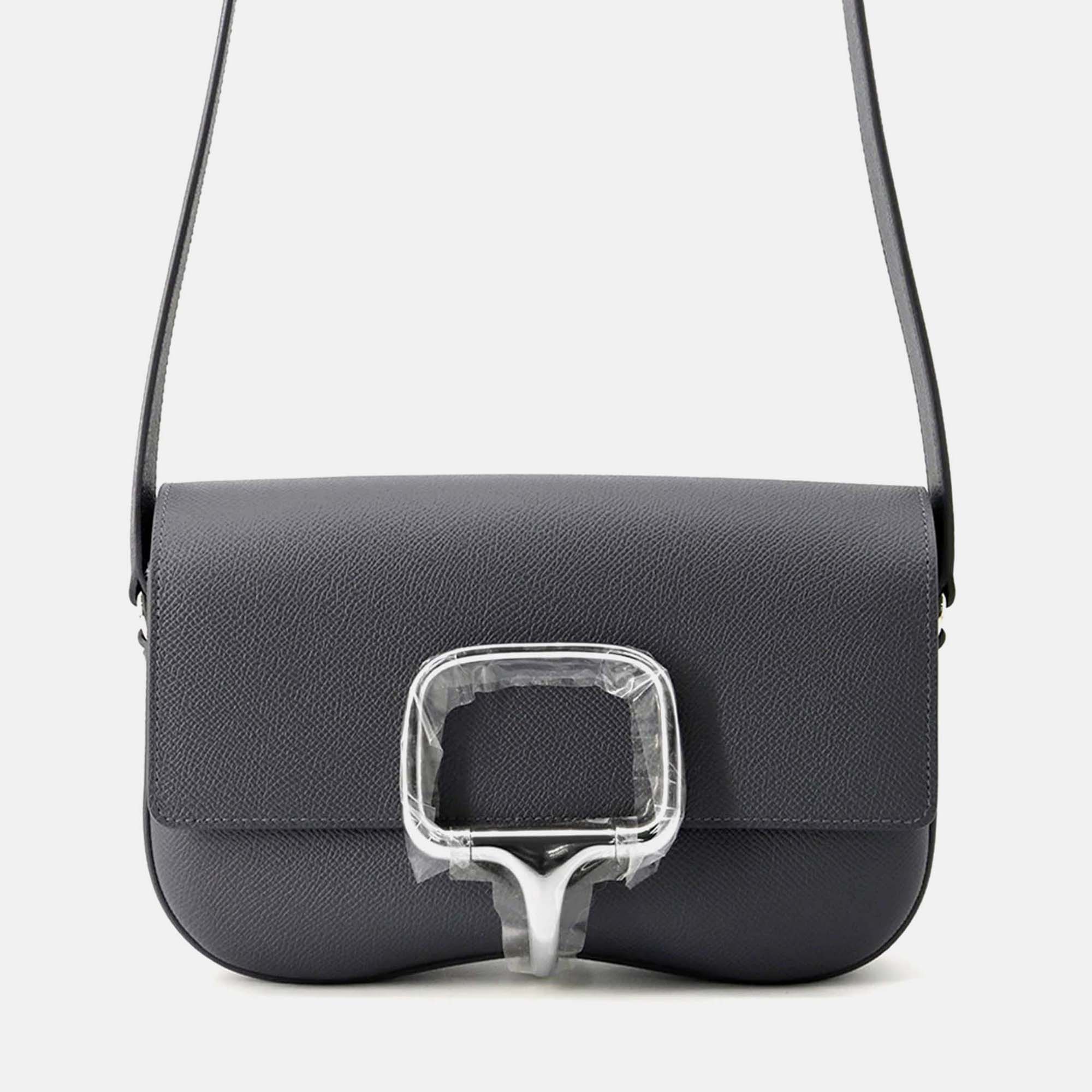 

Hermes Della Cavalleria Elan Ardoise Epsom Bag, Grey