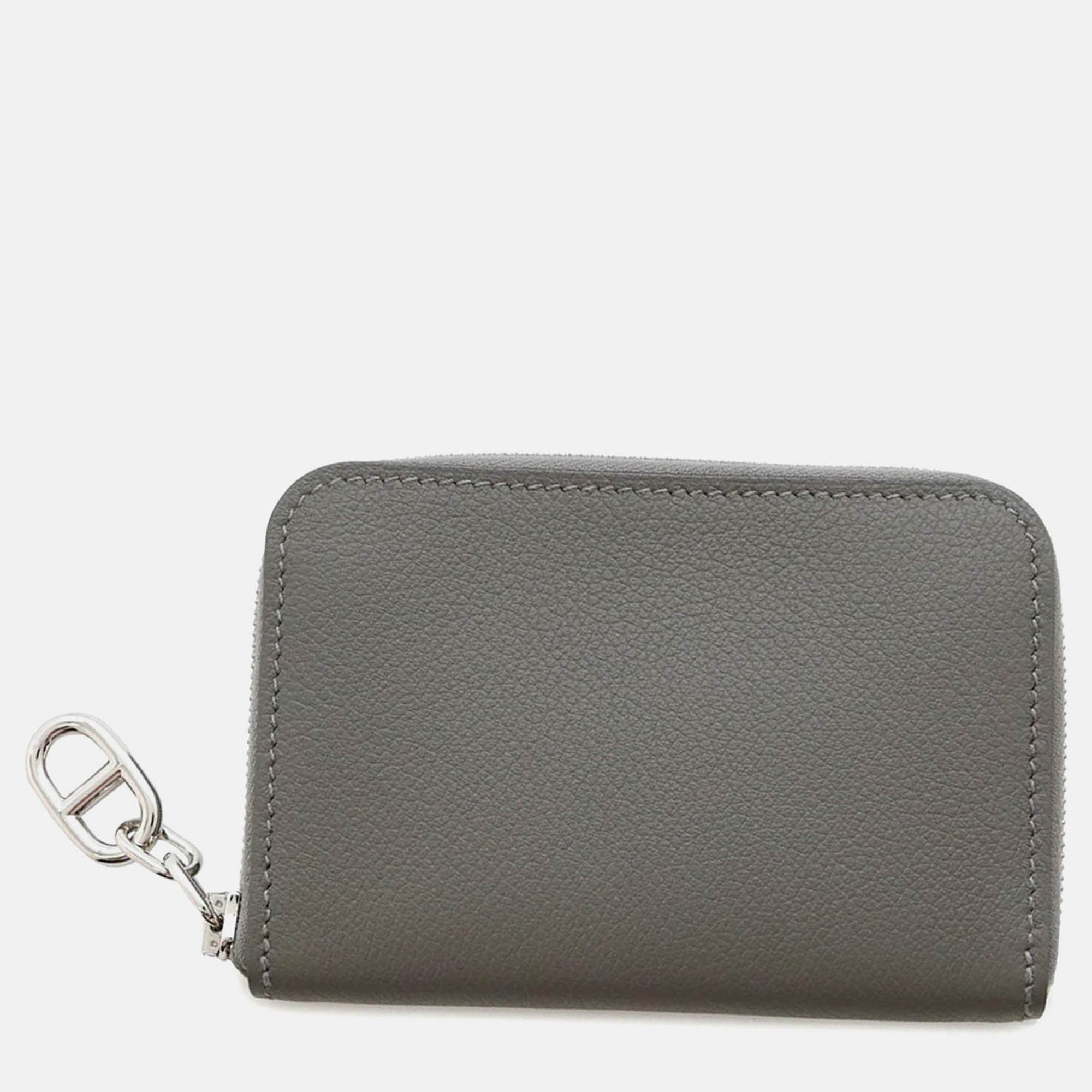 

Hermes Zip An Go Gris Meyer Evercolor, Grey
