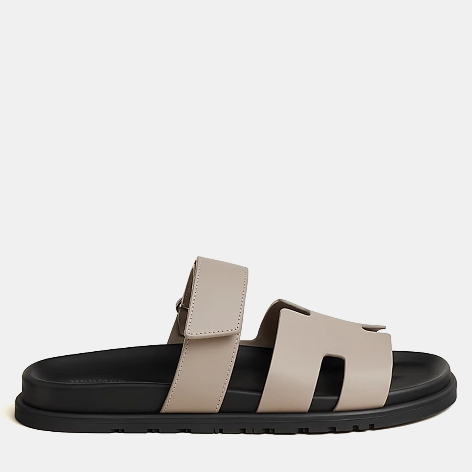 

Hermes Chypre Sandal Size  Beige Galet Calfskin