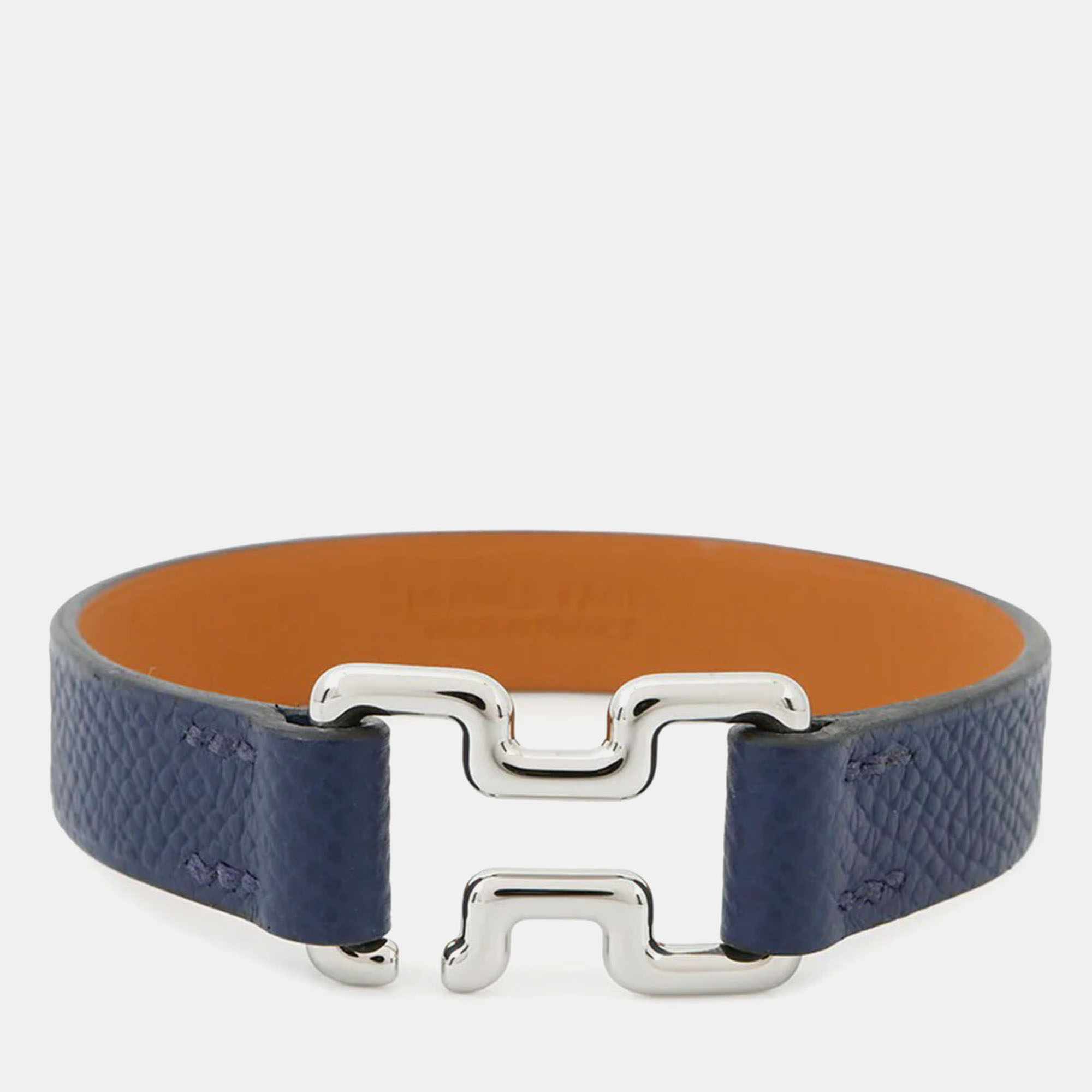 

Hermes Tonight Navy Blue Epsom Bracelet