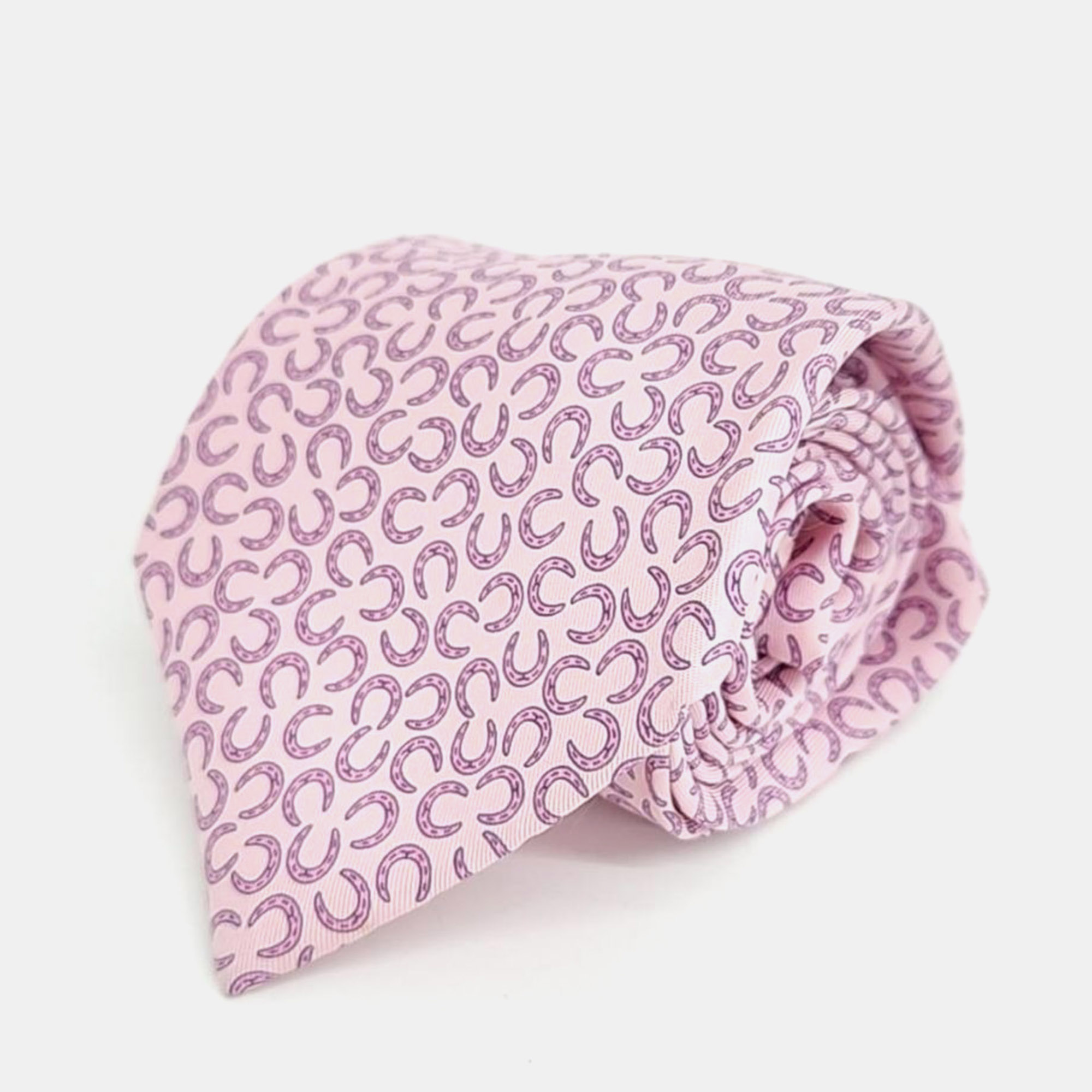 

Hermes Silk Pink Tie