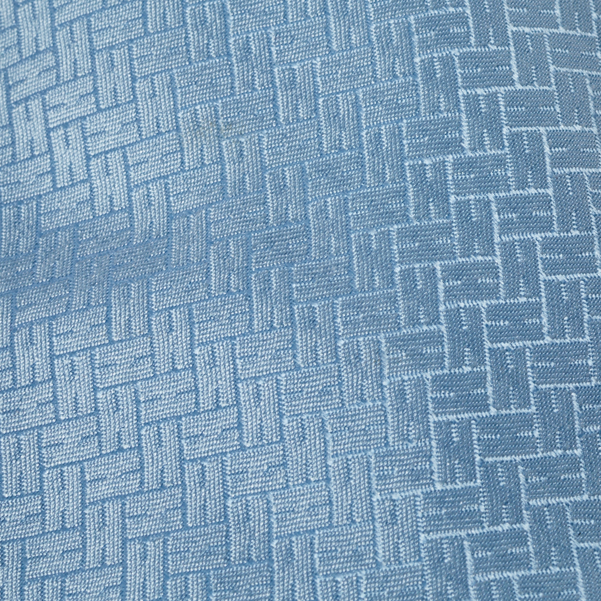 

Hermès Blue Faconnee H 24 Silk Tie