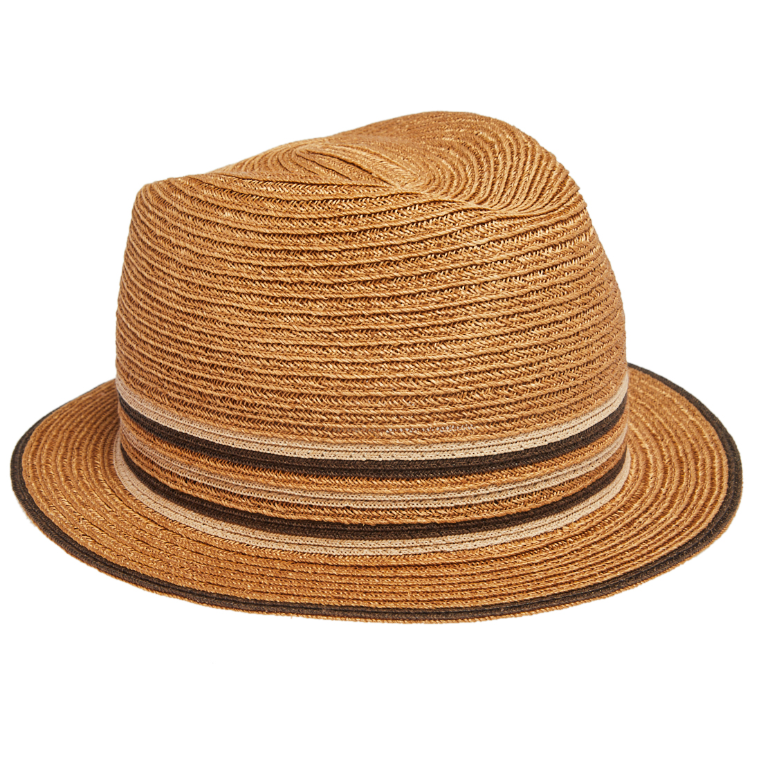 

Hermes Brown Striped Detail Hemp Claudio Hat (59)