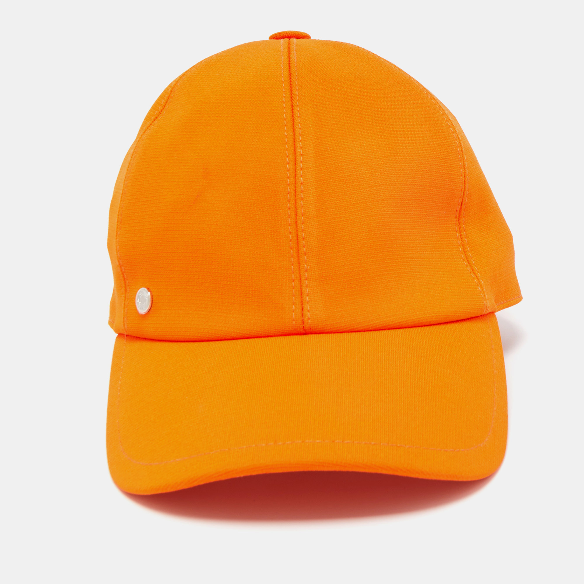 

Hermès Orange Viscose Tess Milano Baseball Cap (58)
