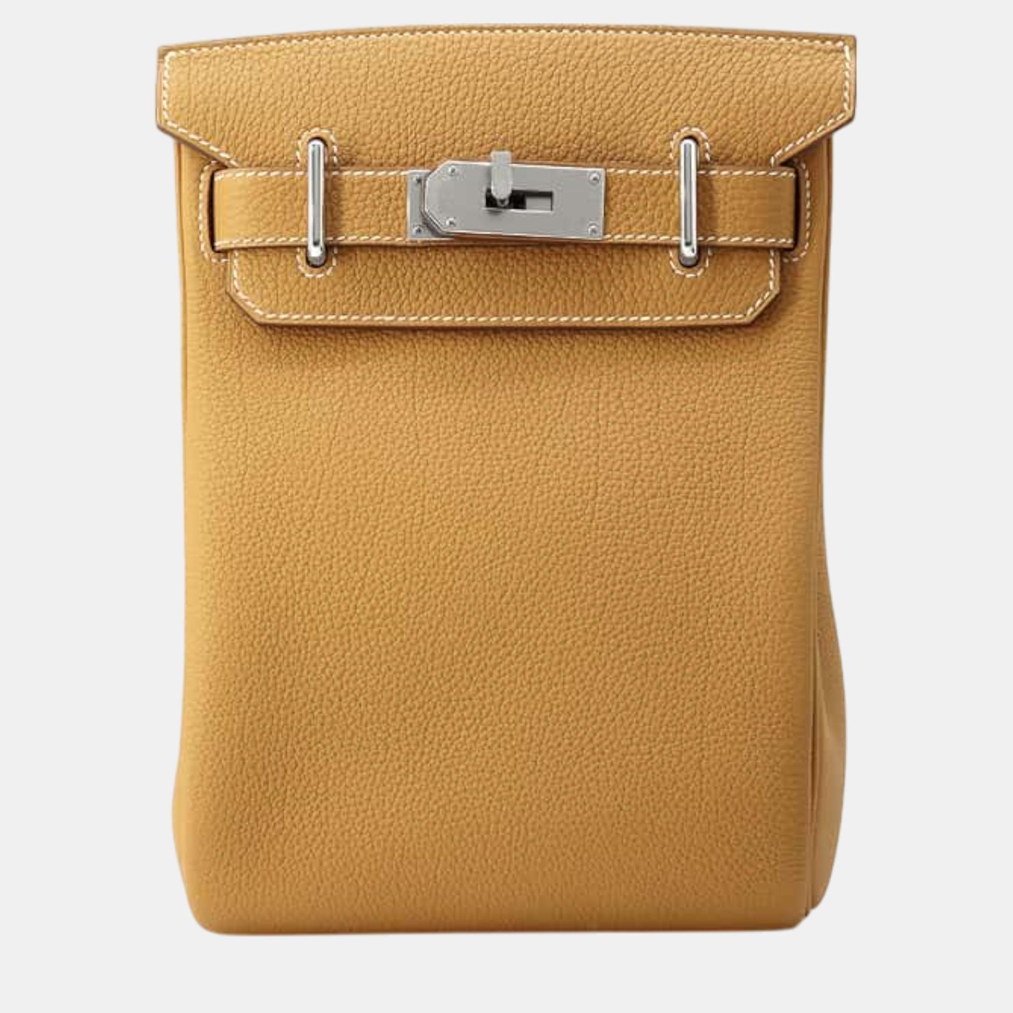 

Hermes Kelly Akkad Natural Sable Togo Leather Size Pm, Beige