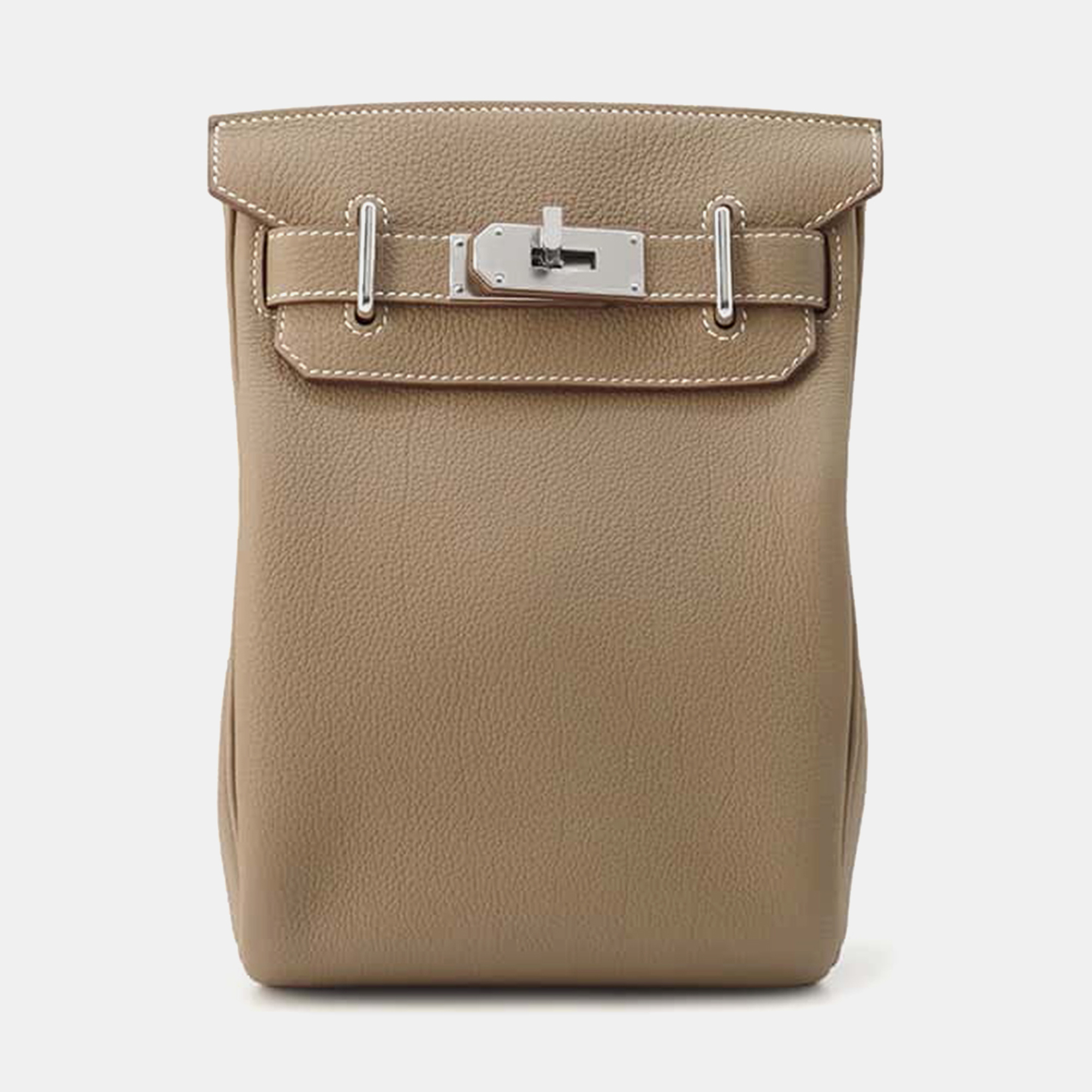 

Hermes Akkad Etoupe Togo Leather Size Pm Bag, Brown