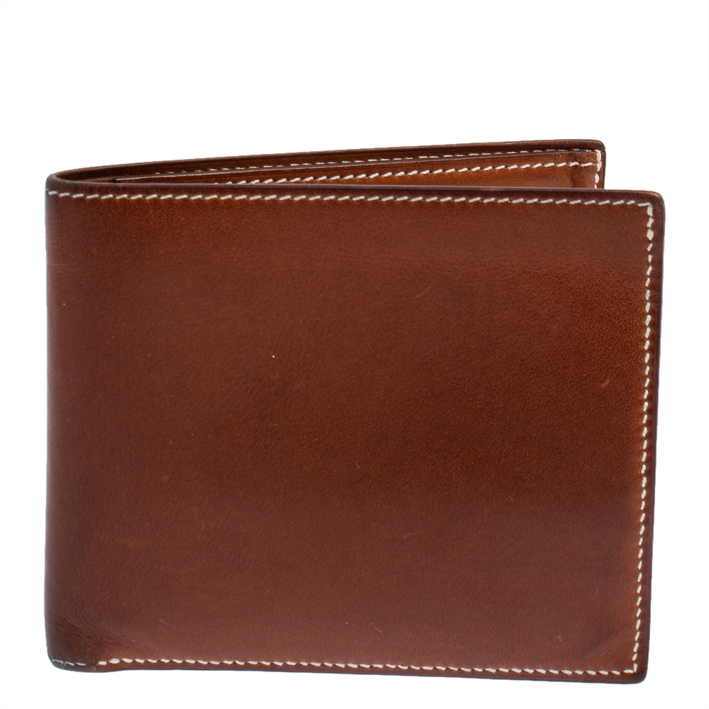 Hermes Fauve Barenia Leather MC² Copernic Wallet