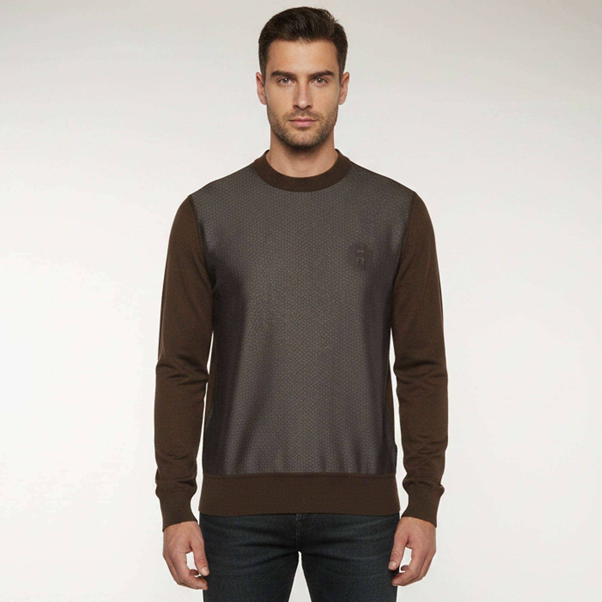 

Hermes Grey Printed Brown Knit Long Sleeve Sweatshirt M