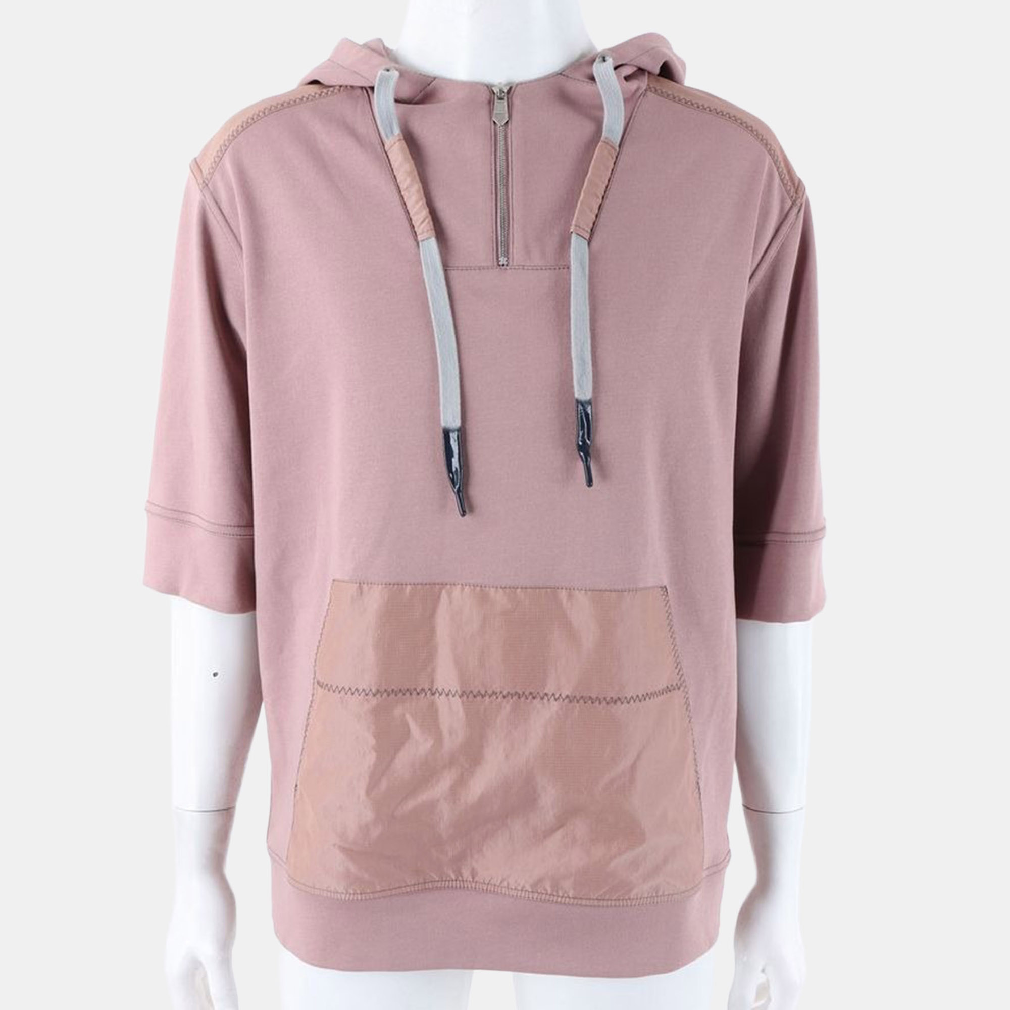 

Hermès Pink Cotton Short Sleeved Hoodie