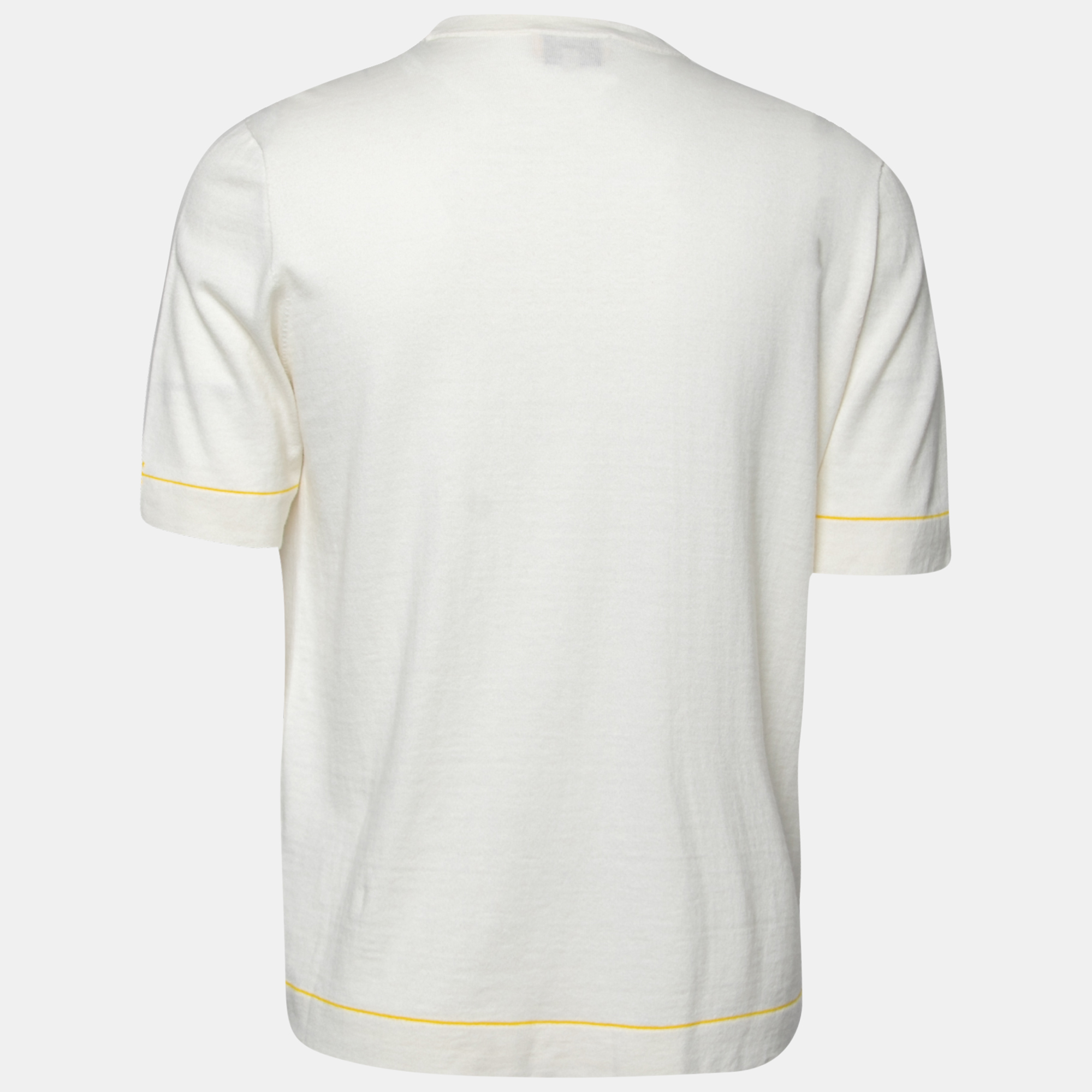 

Hermes Cream Cashmere T-Shirt