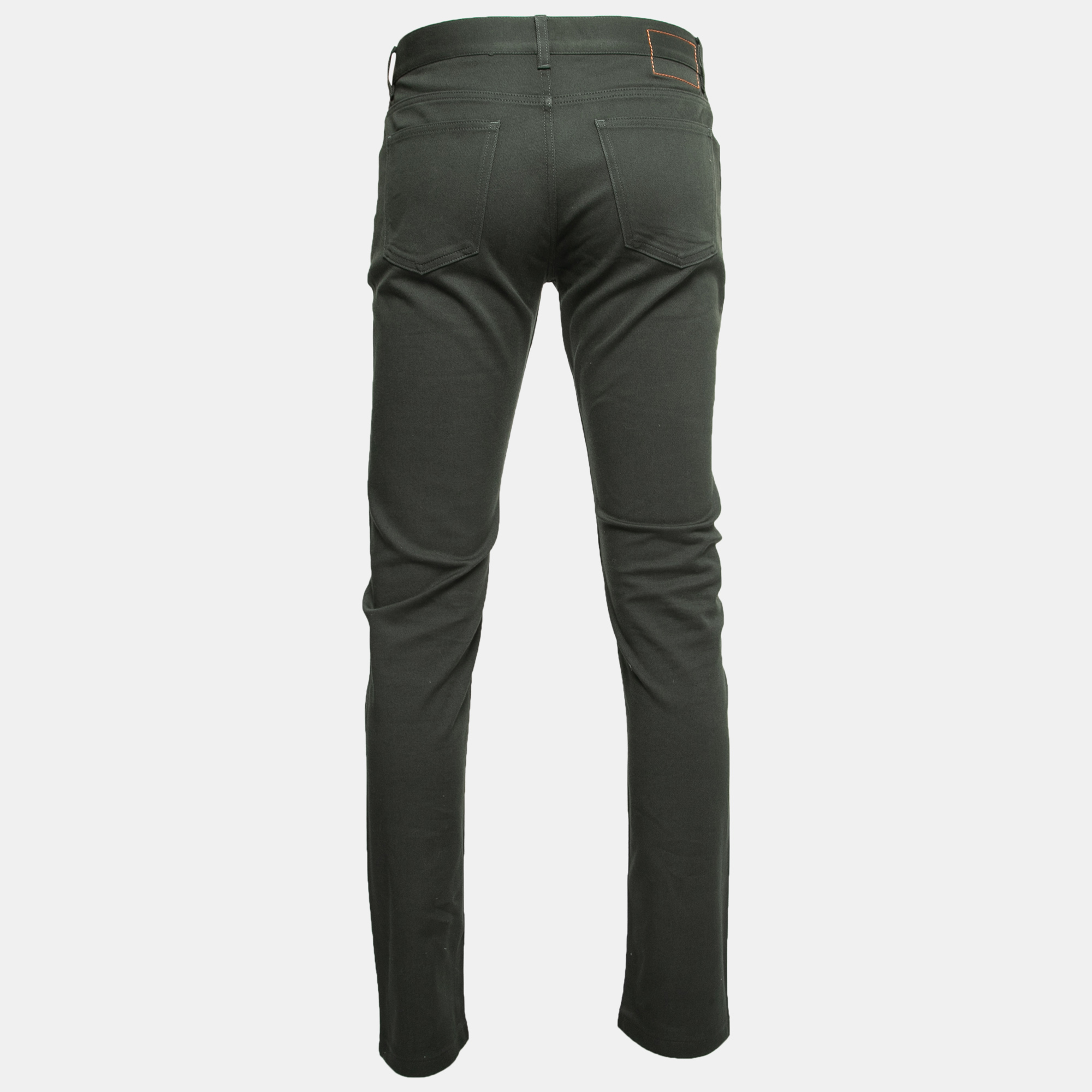 

Hermes Dark Green Denim Jeans  Waist 33